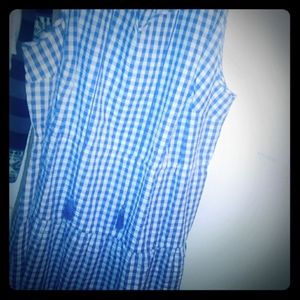 Blue Gingham Dress